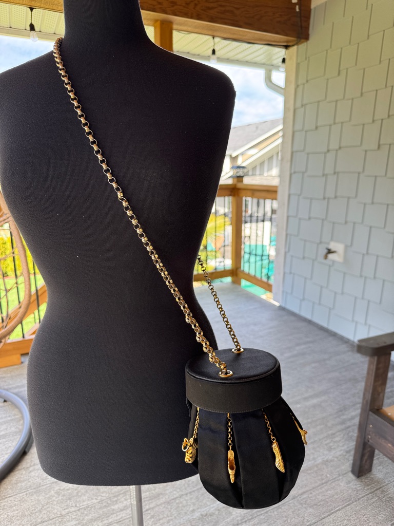 Authentic* Salvatore Ferragamo | Shoe Charm Bucket Bag